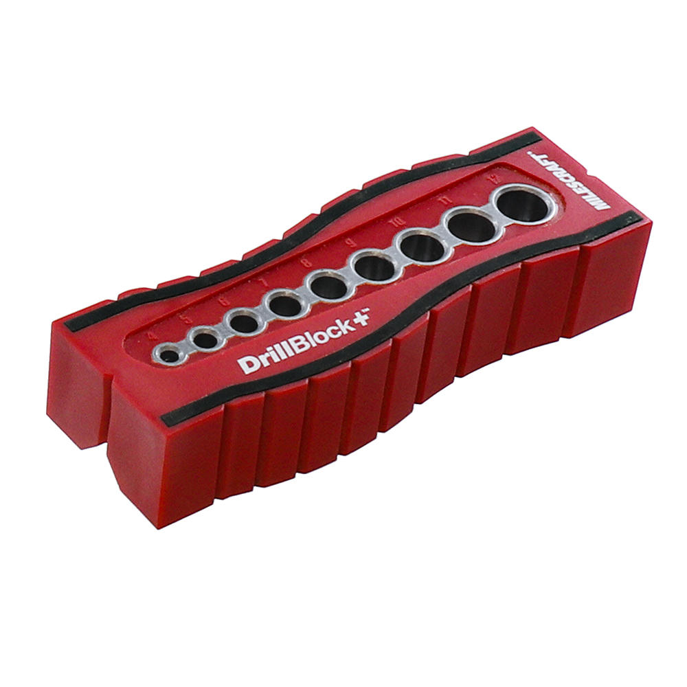 Gabarit de perçage Milescraft »DrillBlockPLUS«, métrique