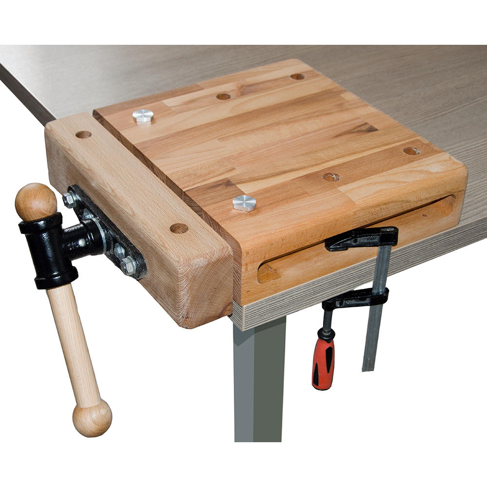 Add-On Vice with Handle, Worktop Length 310 mm