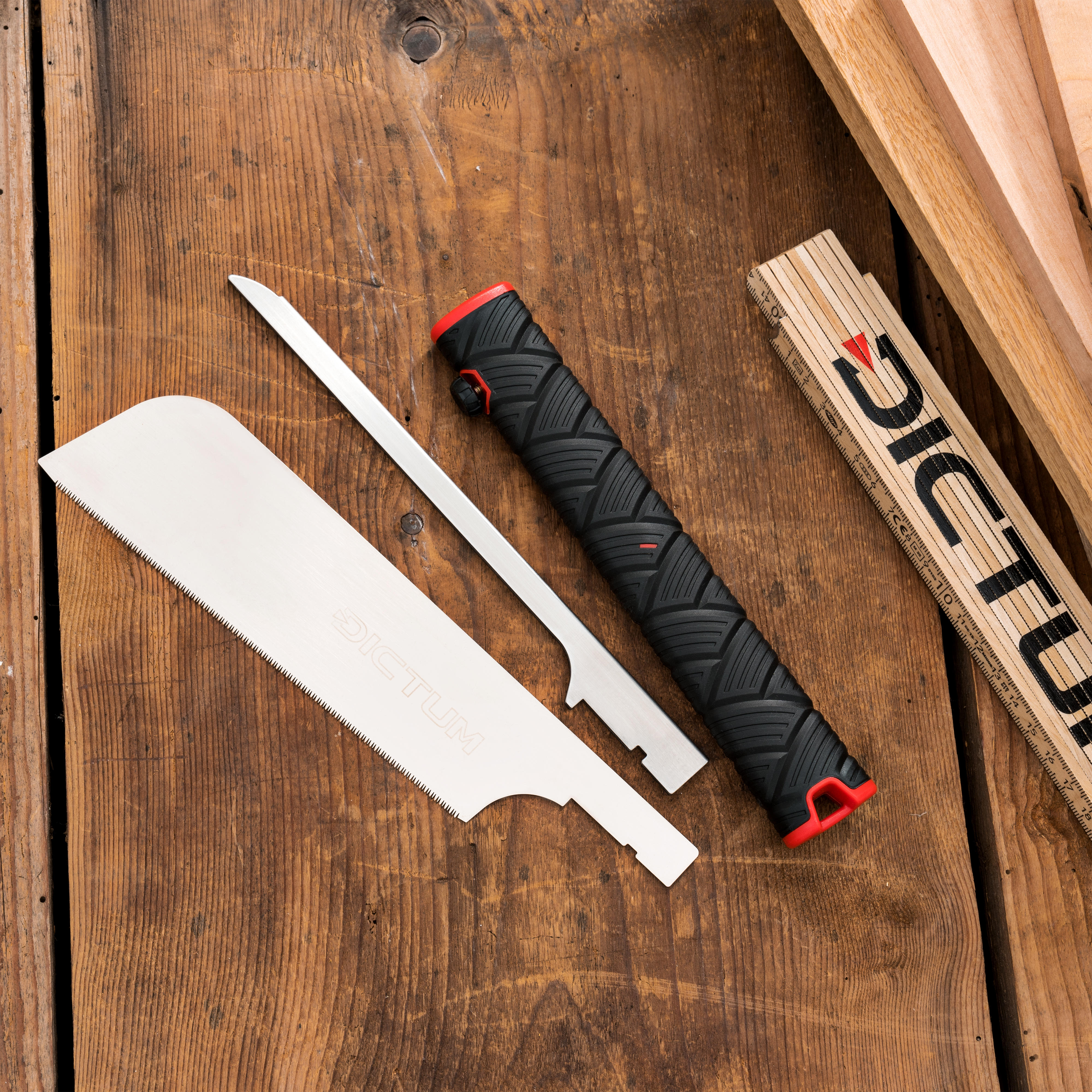 DICTUM® Dozuki Compact 180, Crosscut, Power Grip