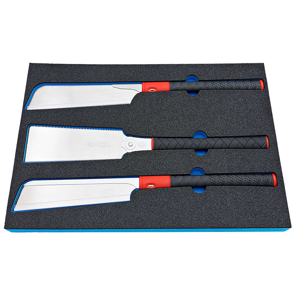 Module d'outils DICTUM®, scies japonaises, 3 pièces