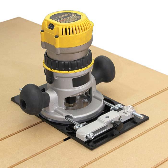 M. Power Tools Multifunktions-Basisplatte für Oberfräsen CRB 7 mit 7 Funktionen