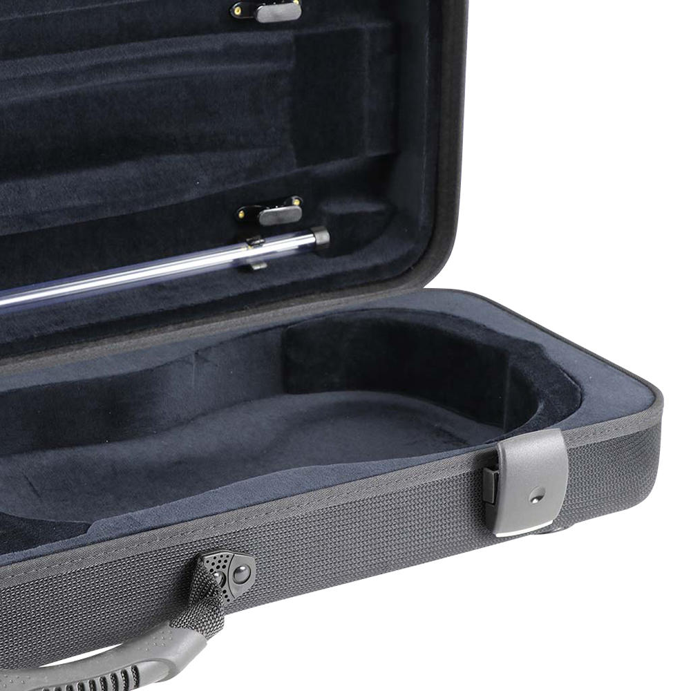 Jakob Winter® Kofferetui, Violin 4/4, 3/4, schwarz/schwarze Notentasche