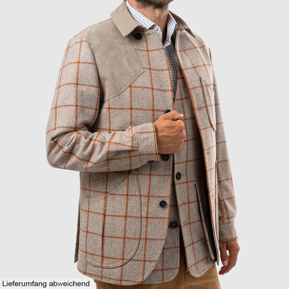 Veste de tir pour homme The GunDog Affair » Mersey «, beige/orange