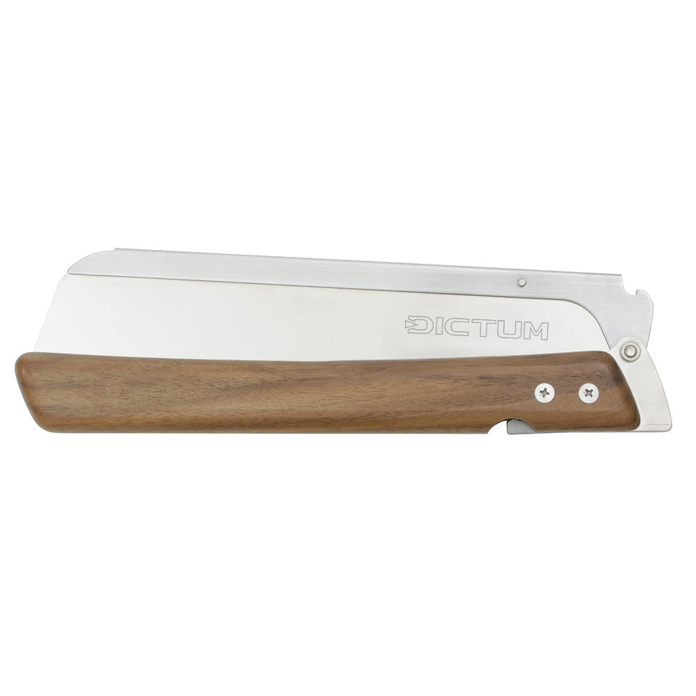 DICTUM® Robusuta® Folding Saw, Dozuki Super Hard, Walnut Handle