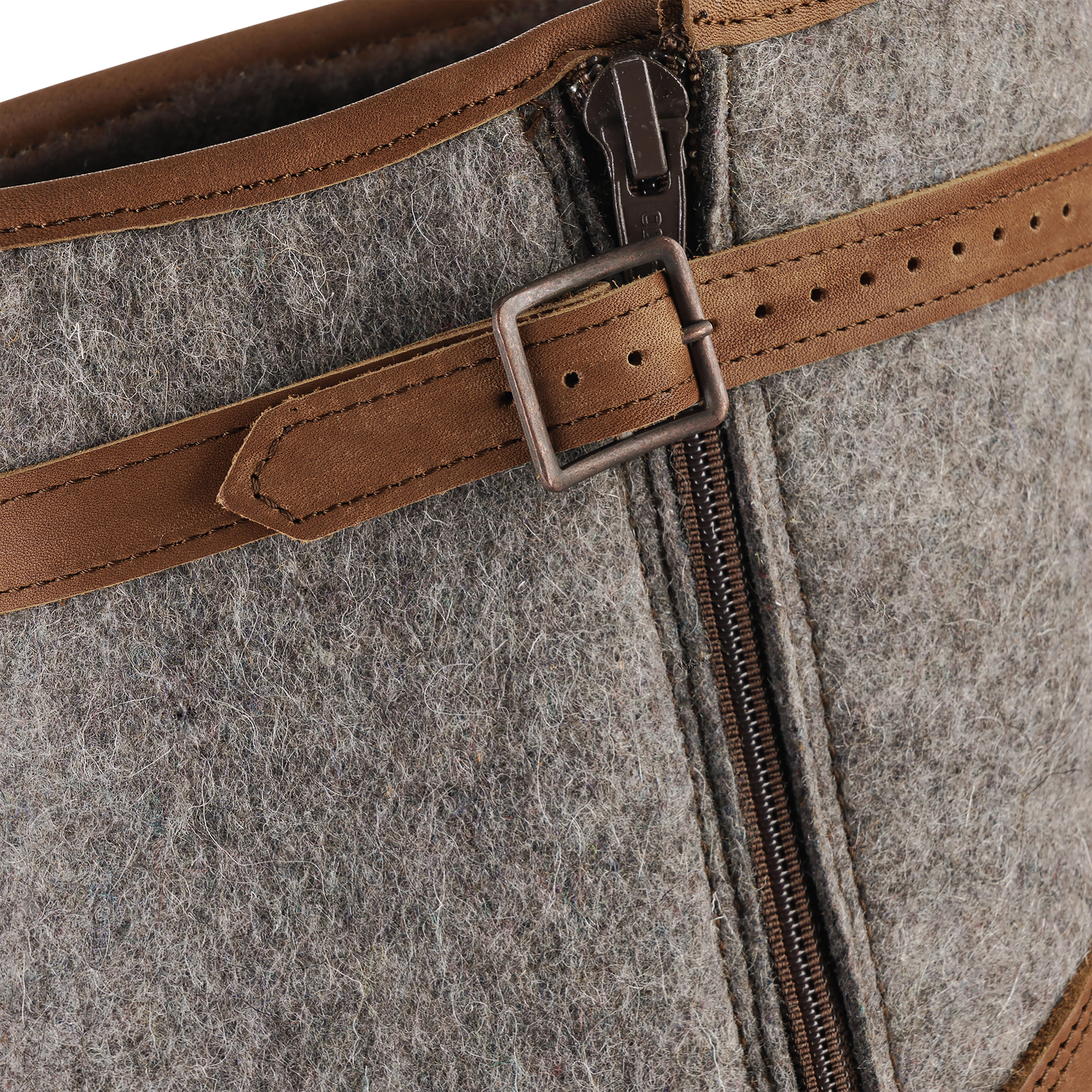Bertl Jagdstiefel, zwiegenäht, Lammfell gefüttert