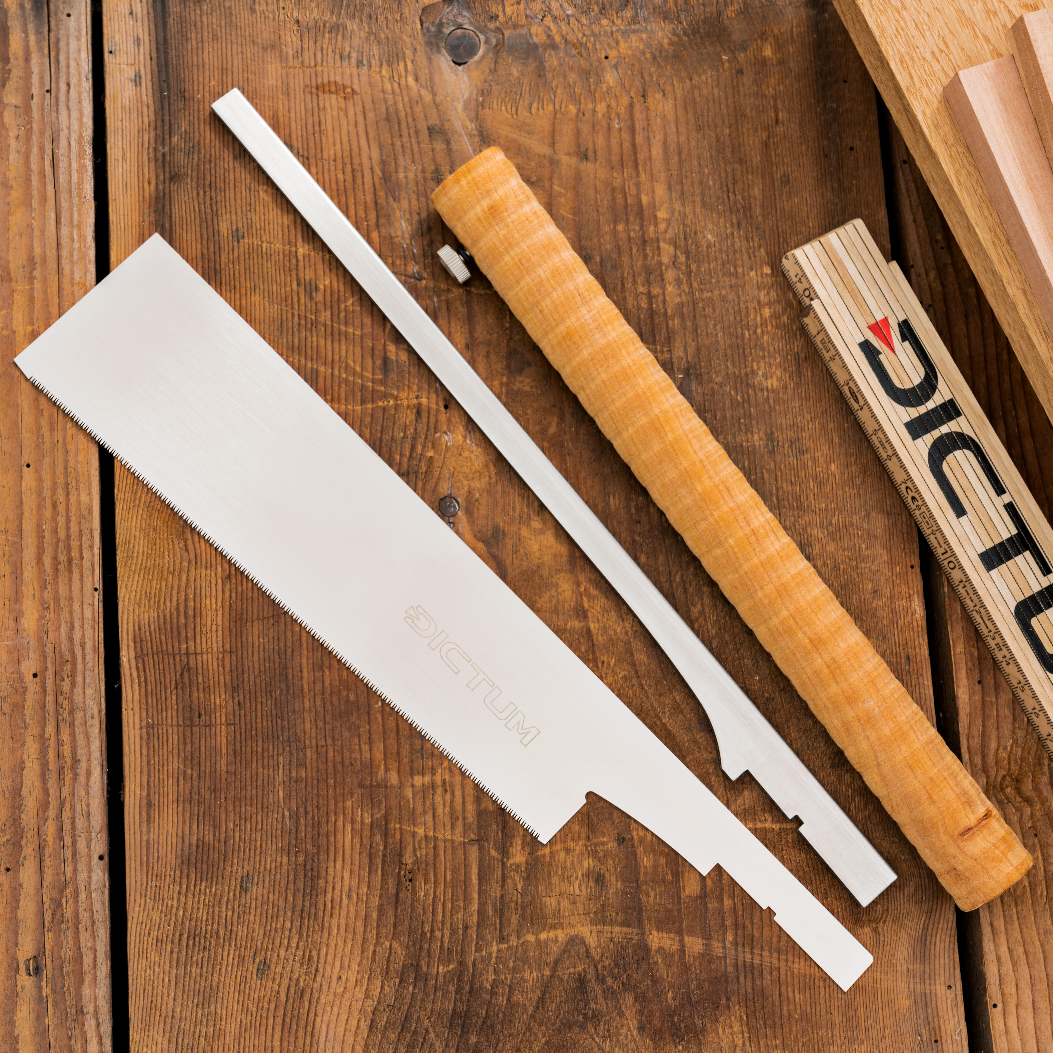 Dozuki DICTUM® Tenon X 240, tagli traverso vena, impugnatura Wave Grip