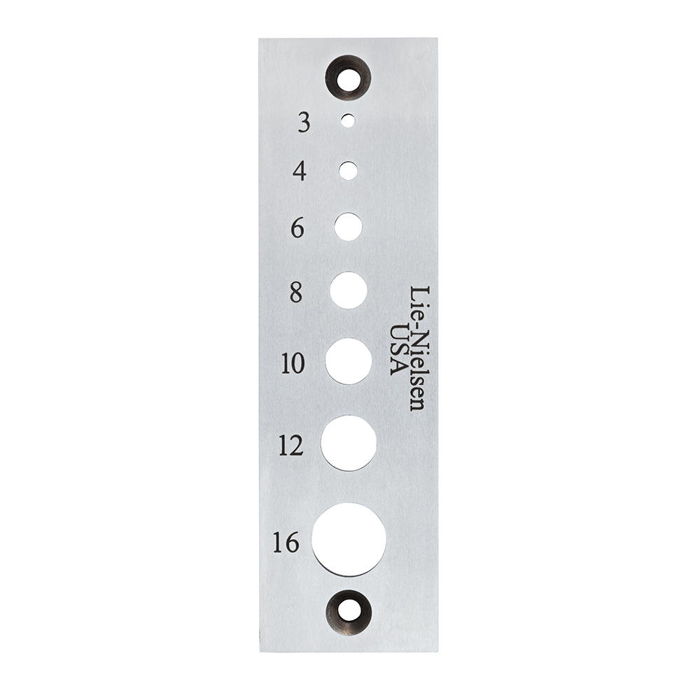 Piastra per tasselli Lie-Nielsen®, metrica