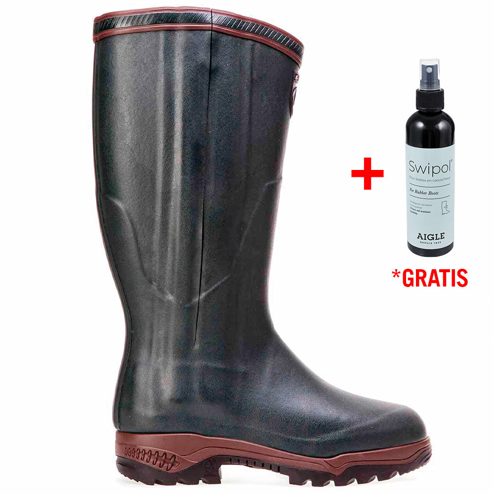 Aigle Herren-Gummistiefel PARCOURS ISO OPEN, bronze bronze