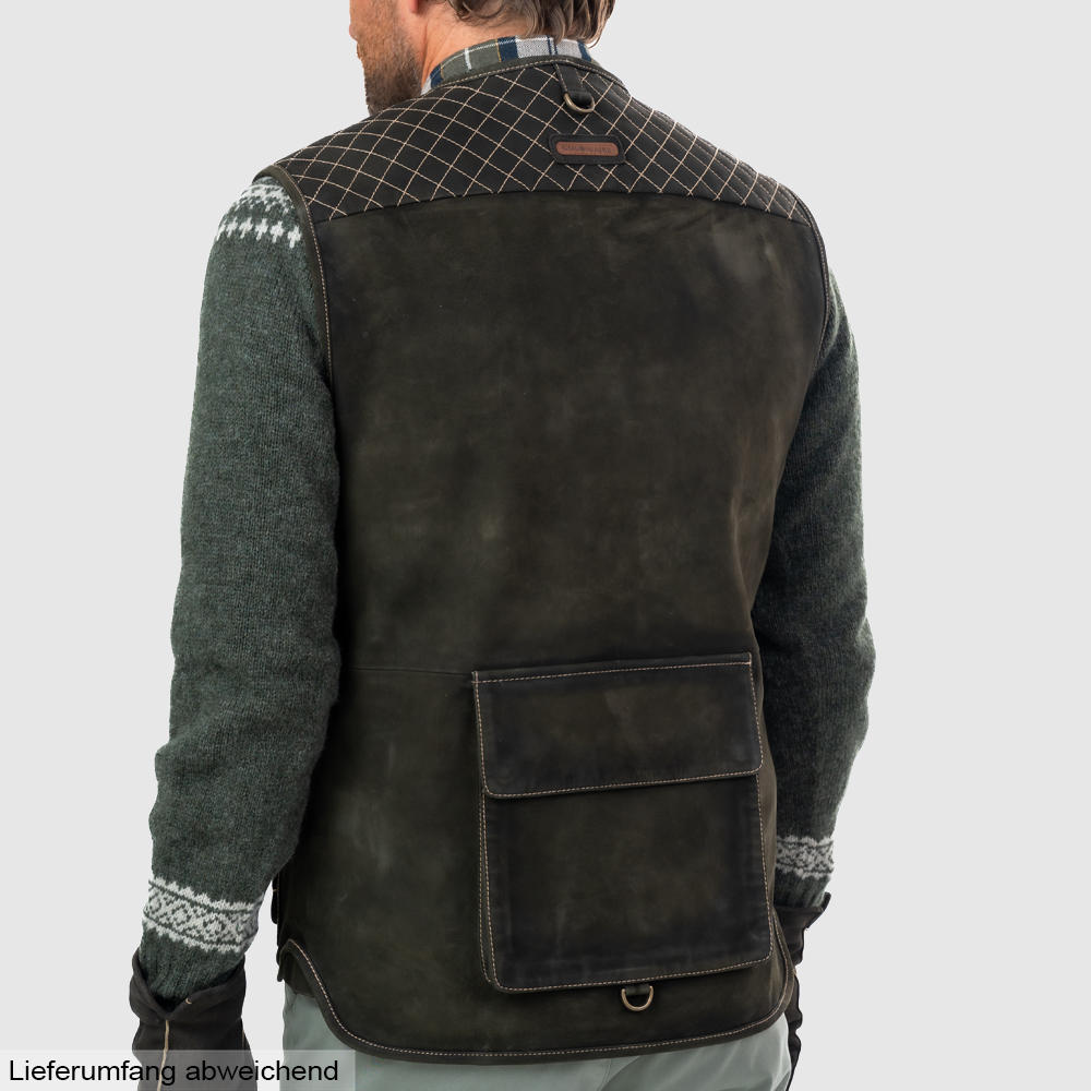 »Pecheur« Men's Functional Leather Vest