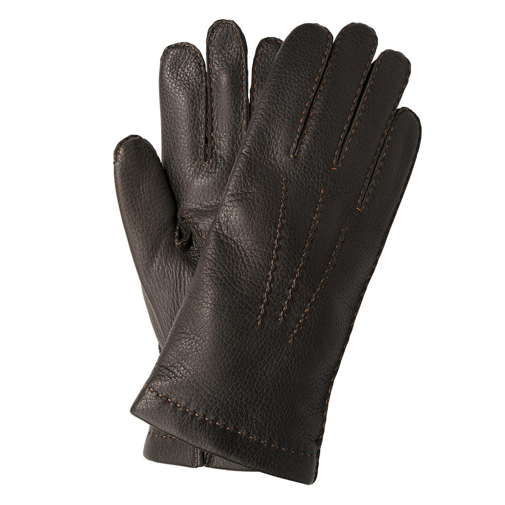 Gants pour homme OSLO, cuir de daim, doublure en cachemire