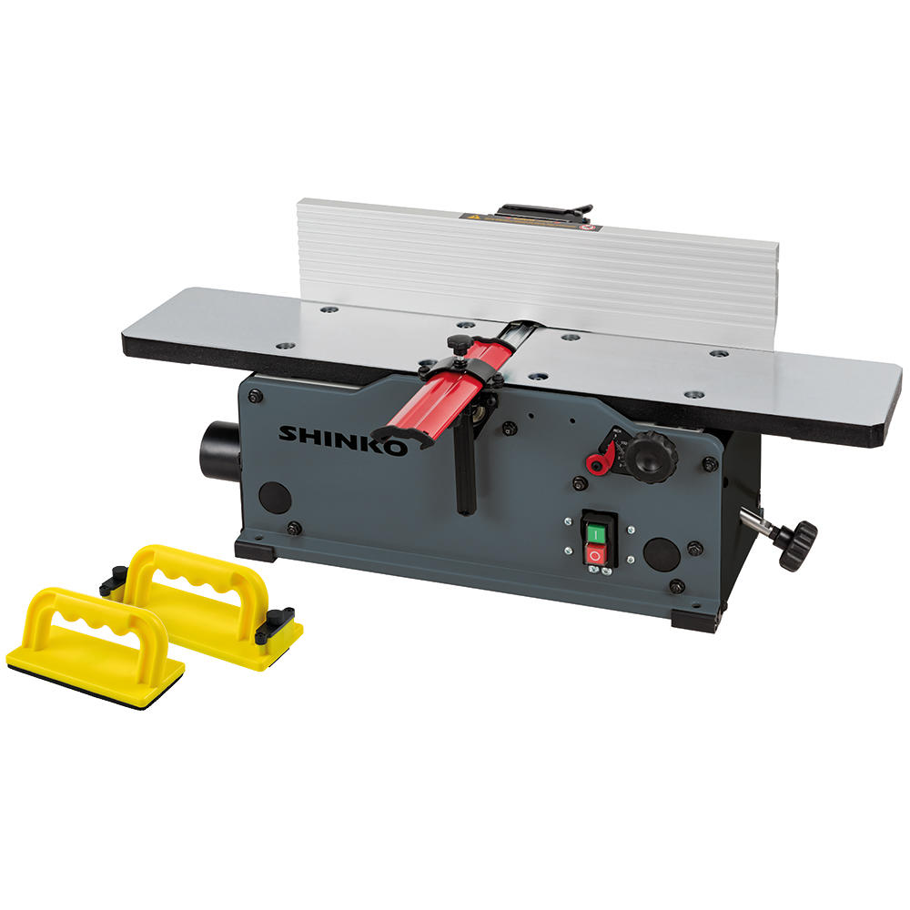 Dégauchisseuse Shinko® AH150, tables en fonte d'aluminium