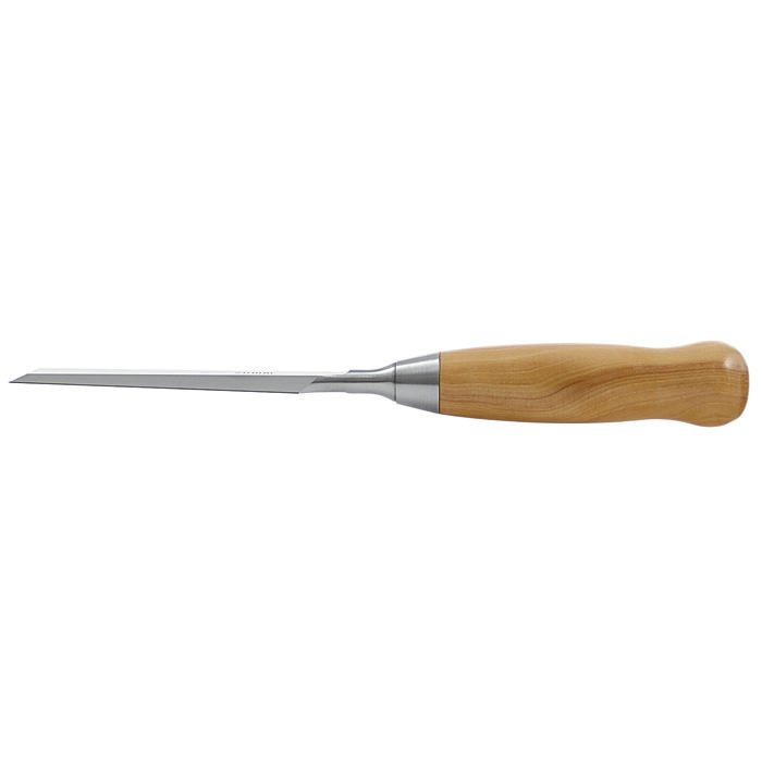 Ciseau à bois DICTUM®, forme courte, largeur de lame 6 mm