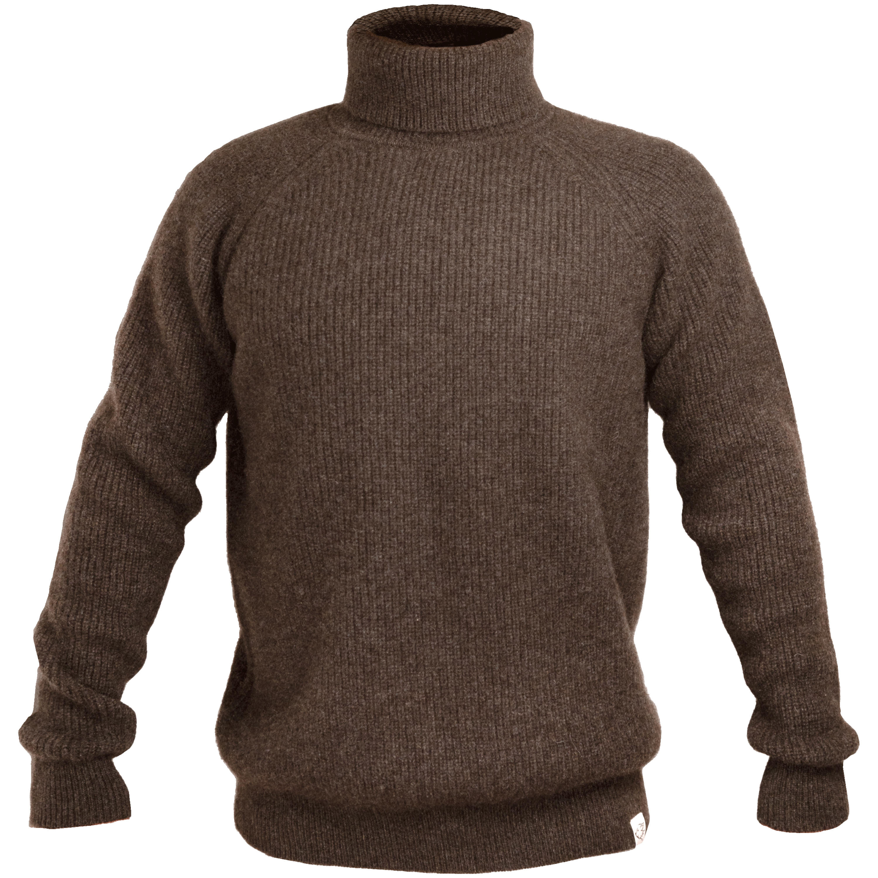 Pull à col roulé en laine de yak