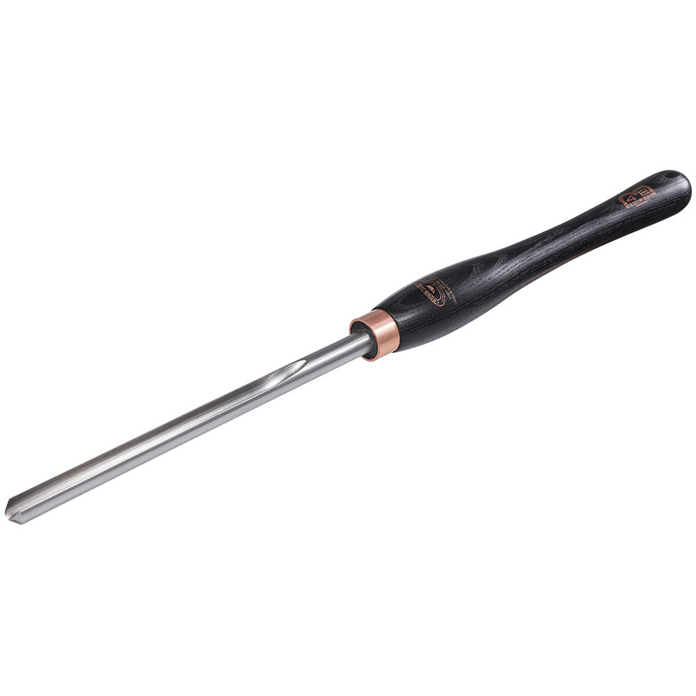 Crown® »English-style« Spindle Gouge, M42-HSS Cryogenic, Blade Width 12 mm