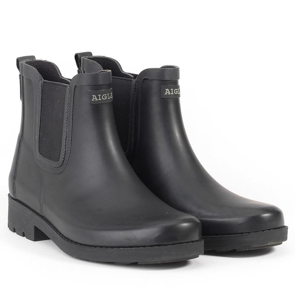 Aigle CARVILLE Ladies Rubber Ankle Boots