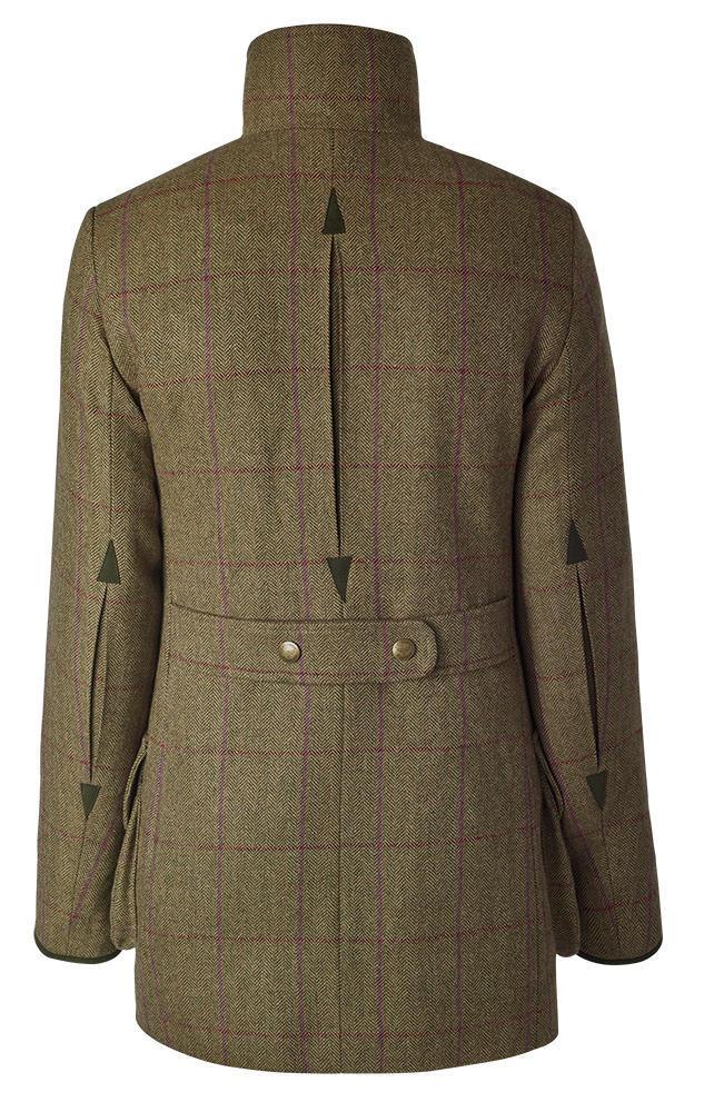 Veste Caldene Silverdale Tweed – Vert Multi Carreaux – Taille 36 (12) – Très Bon état