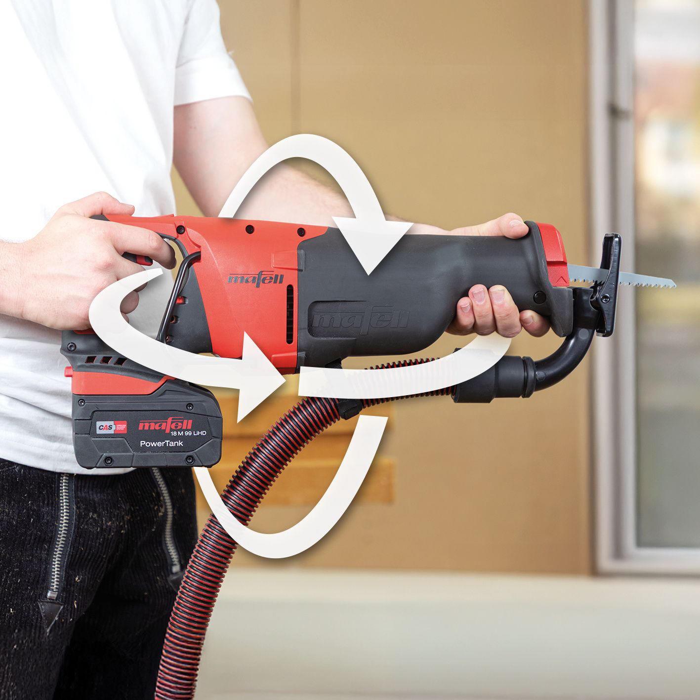 MAFELL Akku-Säbelsäge RS 32-18 PURE im L-MAX3 