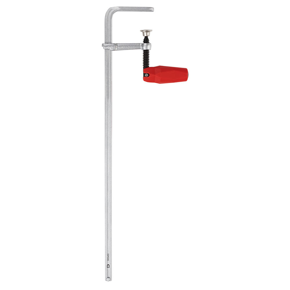 Serre-joint à vis tout acier DICTUM® pour rails de g./poign. rabatt./ouvert. 300