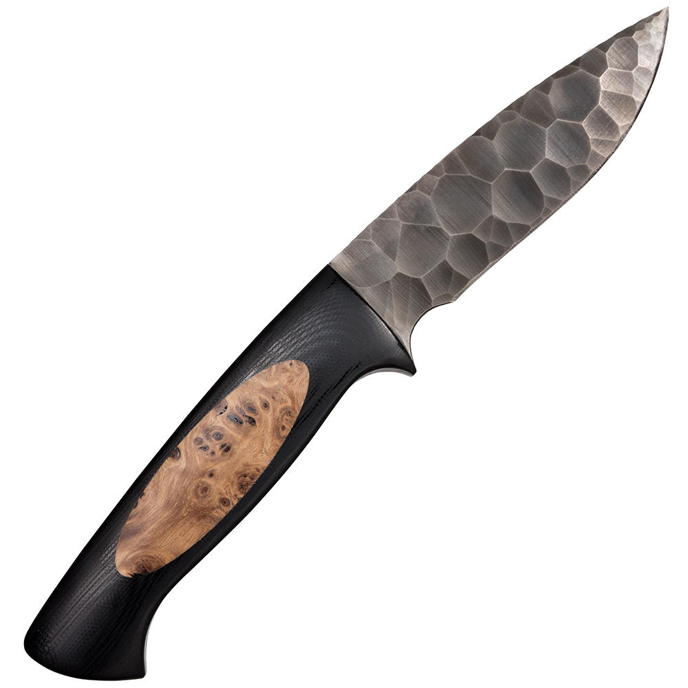 Coltello da caccia AFK, inserto in legno