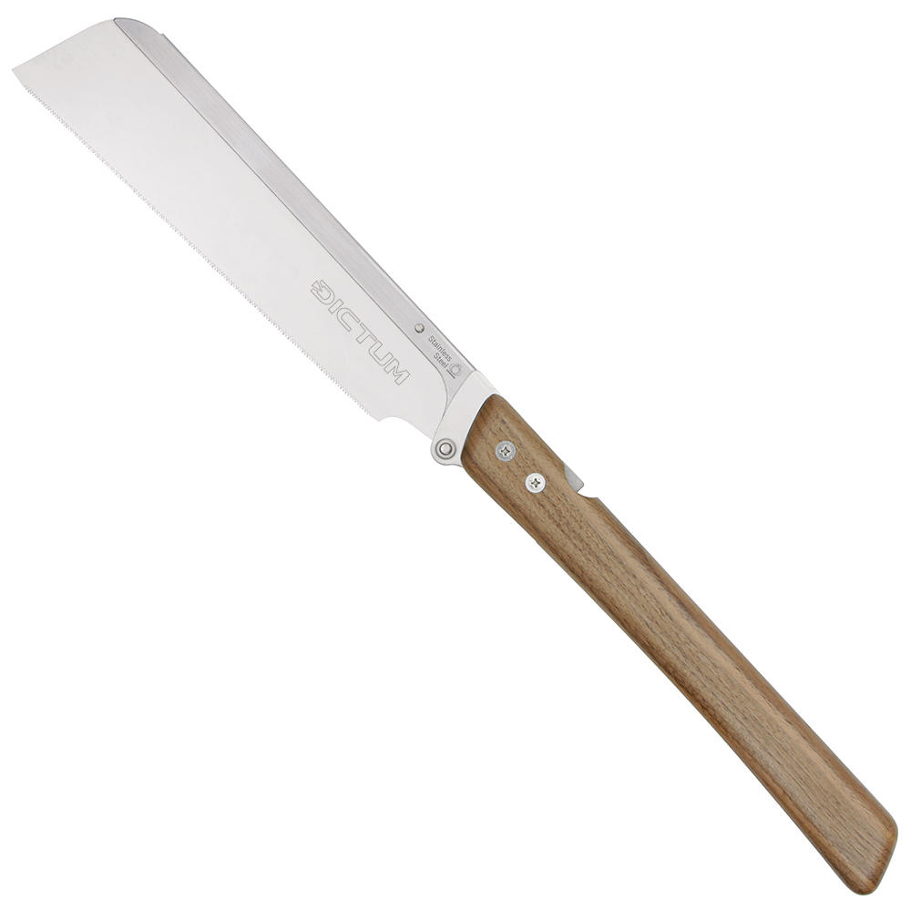DICTUM® Robusuta® Folding Saw, Dozuki Universal®, Walnut Handle