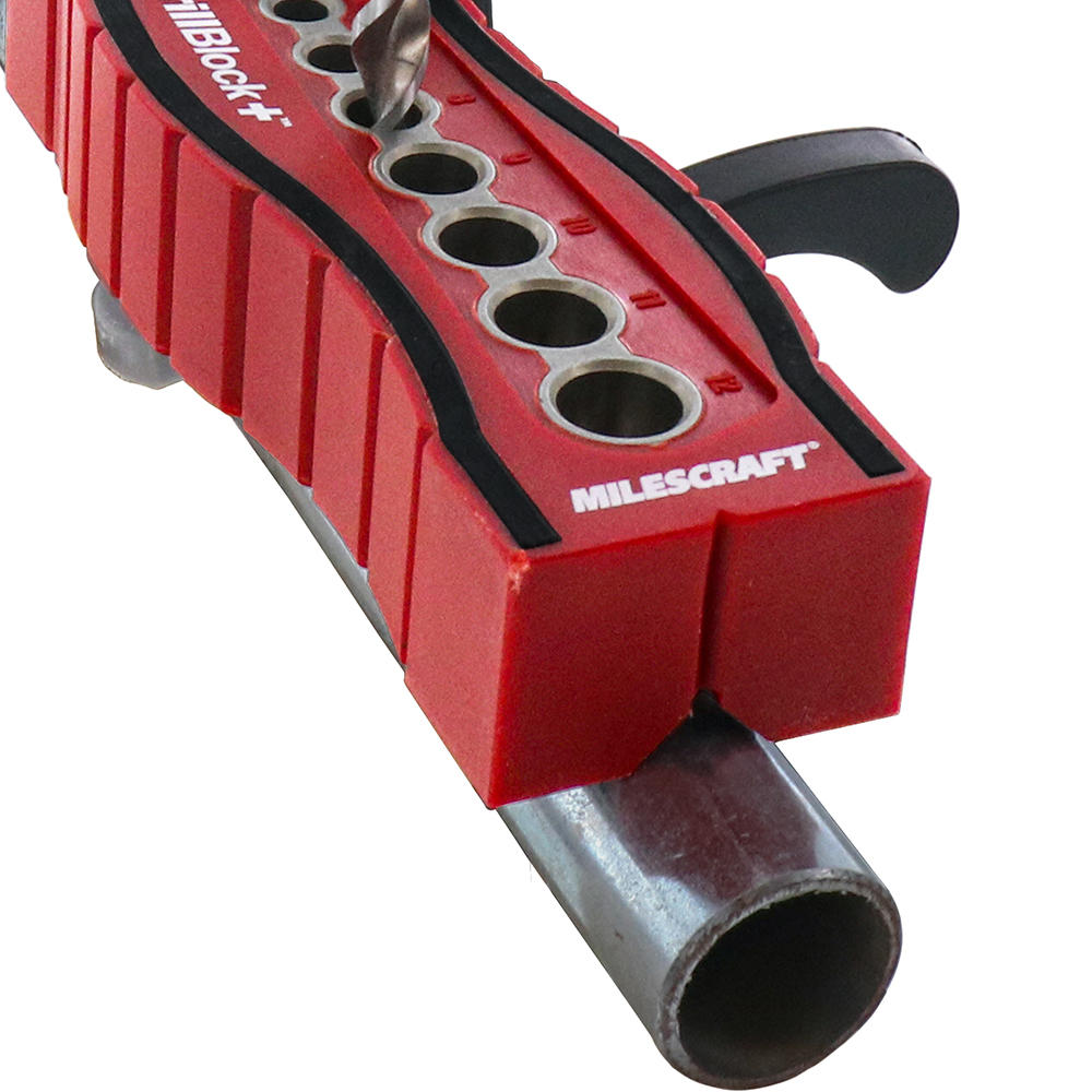 Gabarit de perçage Milescraft »DrillBlockPLUS«, métrique
