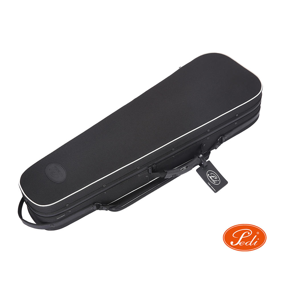 Étui-caisse Pedi®, modèle P100, violon 4/4, réfléchissant, noire
