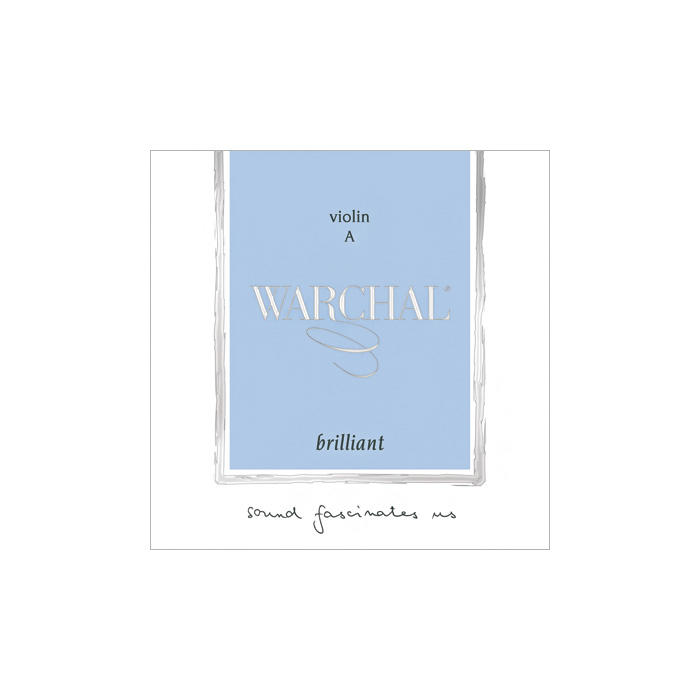 Corde Warchal® Brilliant, violino 4/4, set, RE idronalio