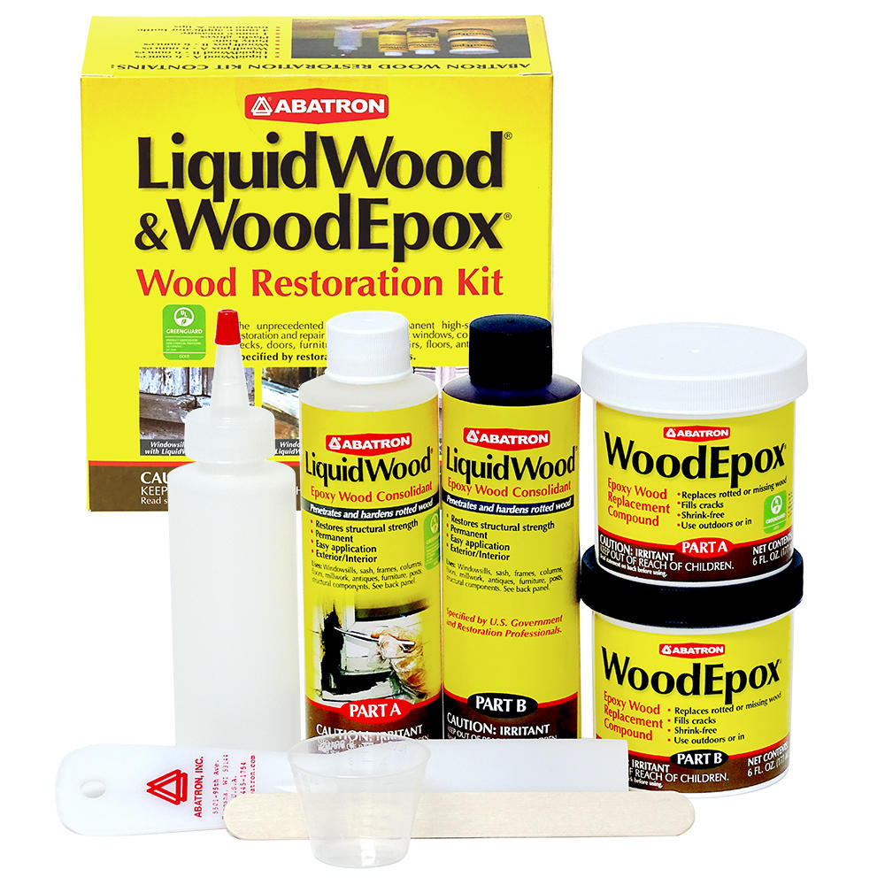 Abatron Holzreparatur-Set, LiquidWood® & WoodEpox® Abatron Holzreparatur-Set, LiquidWood® & WoodEpox®