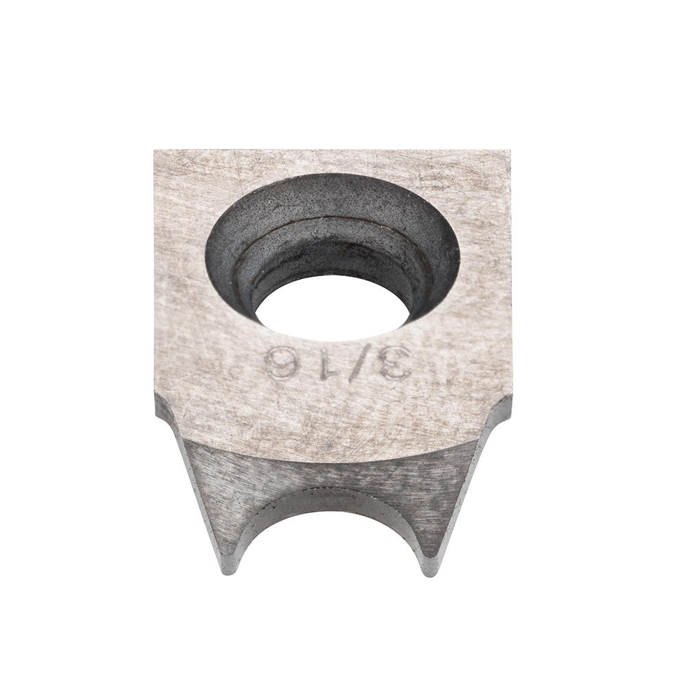 Halbrund-Karbid-Schneider für Mini Easy Rougher®, negativer Spanwinkel, Ø 4 mm
