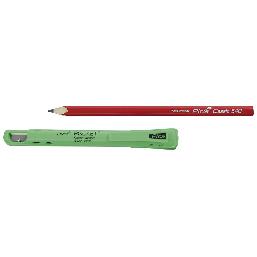 Pica POCKET inkl. Zimmermannsbleistift