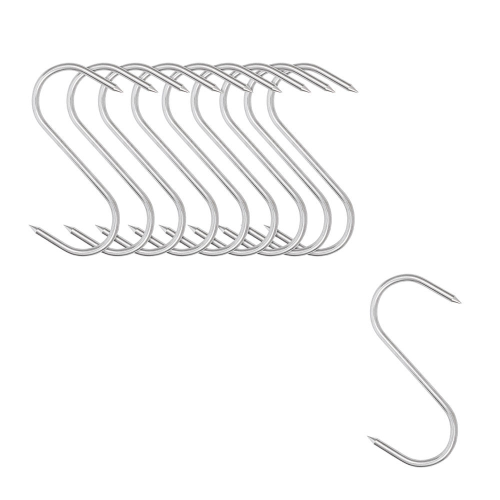 Fleischhaken, 120 x 5 mm, 10 Stück