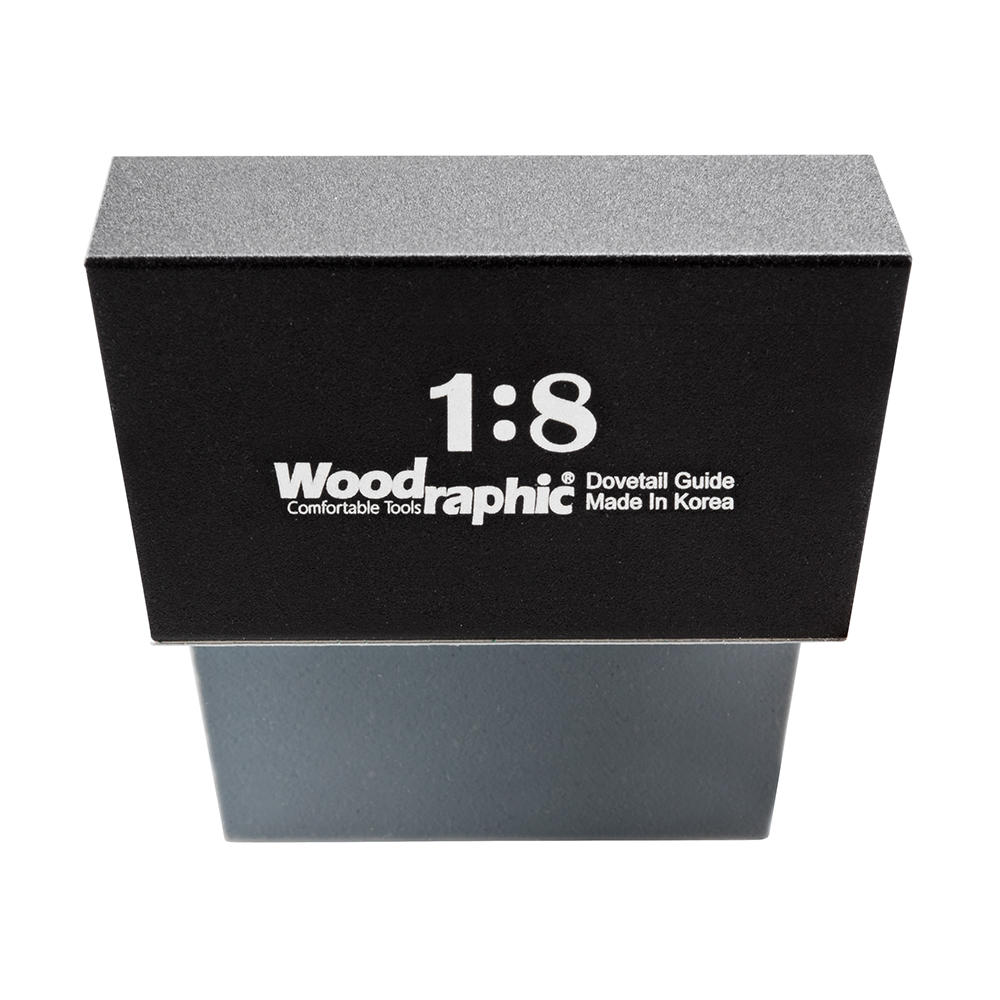 Guida per seghe per code di rondine Woodraphic® 1:8