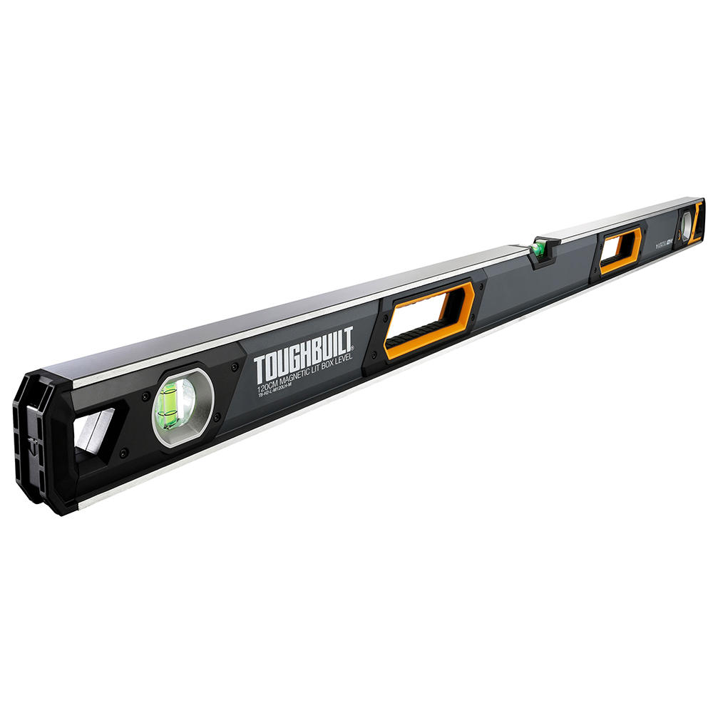 Livella magnetica a bolla con illuminazione ToughBuilt®, 120 cm