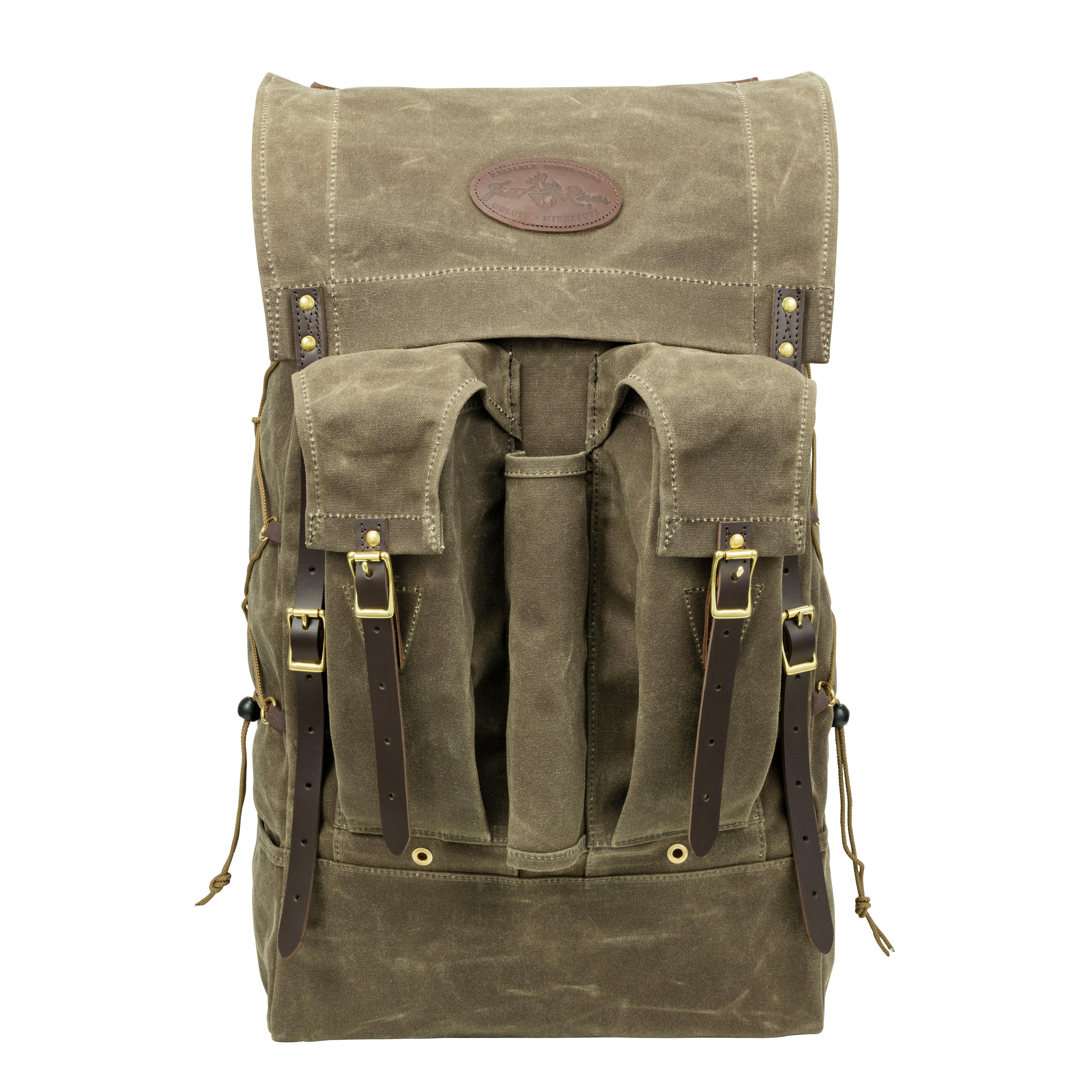 Sac à dos Frost River » Royal Bushcraft «, olive foncée