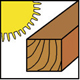 Trockenes Holz
