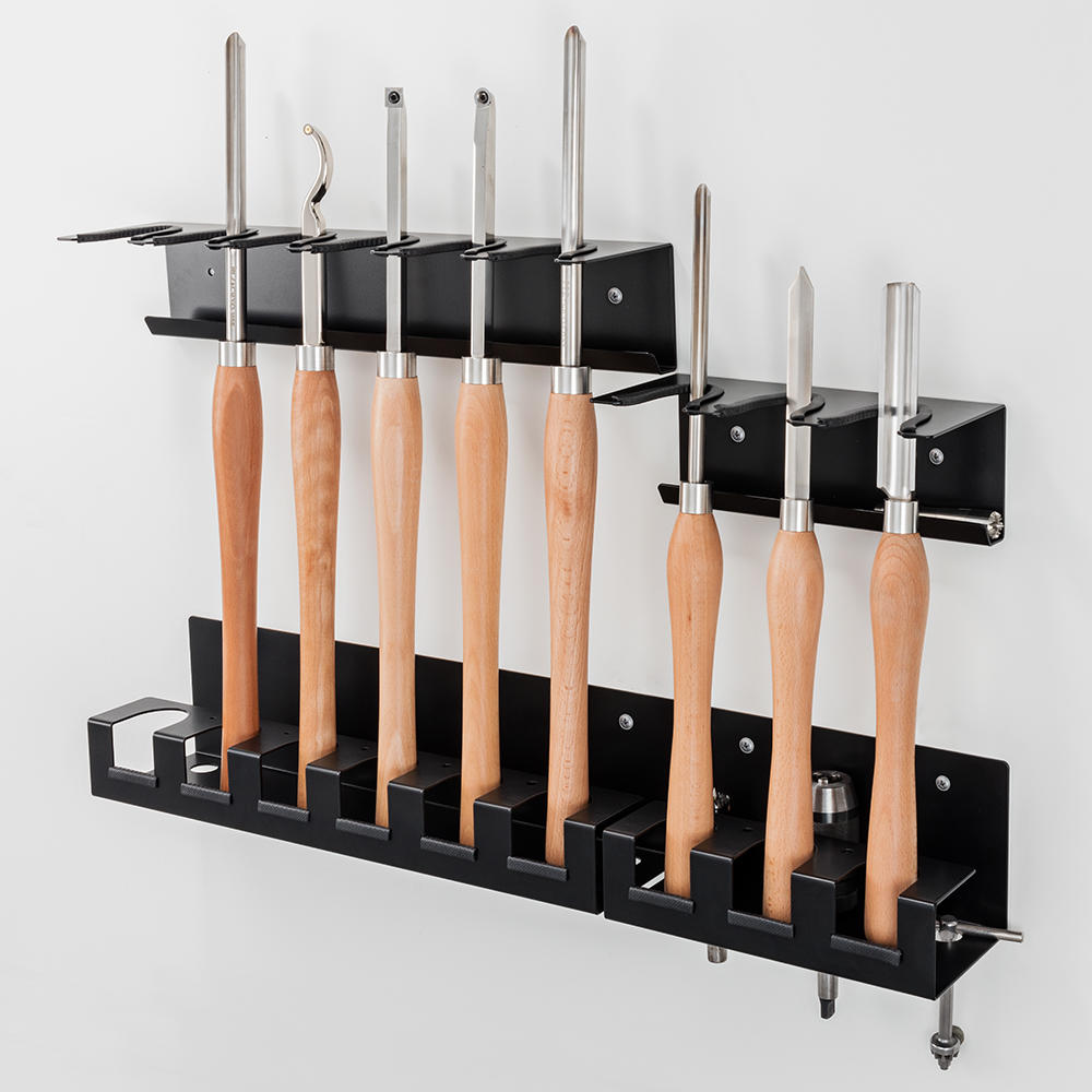 Support mural pour outils de tournage, 6 compartiments