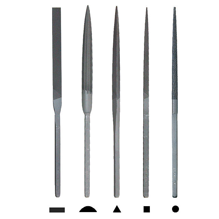 Glardon/Vallorbe® Habilis Files, 5-Piece Set