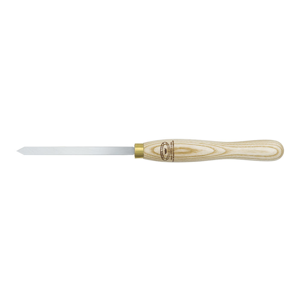 Crown® Triangular Parting Tool, Oiled Handle, Blade Width 6 mm
