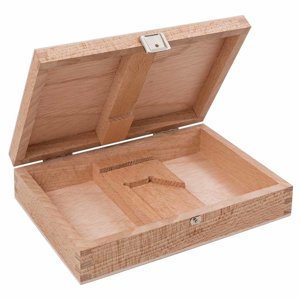 Wooden case for DICTUM® Marking Gauge and Starrett® Combination Square