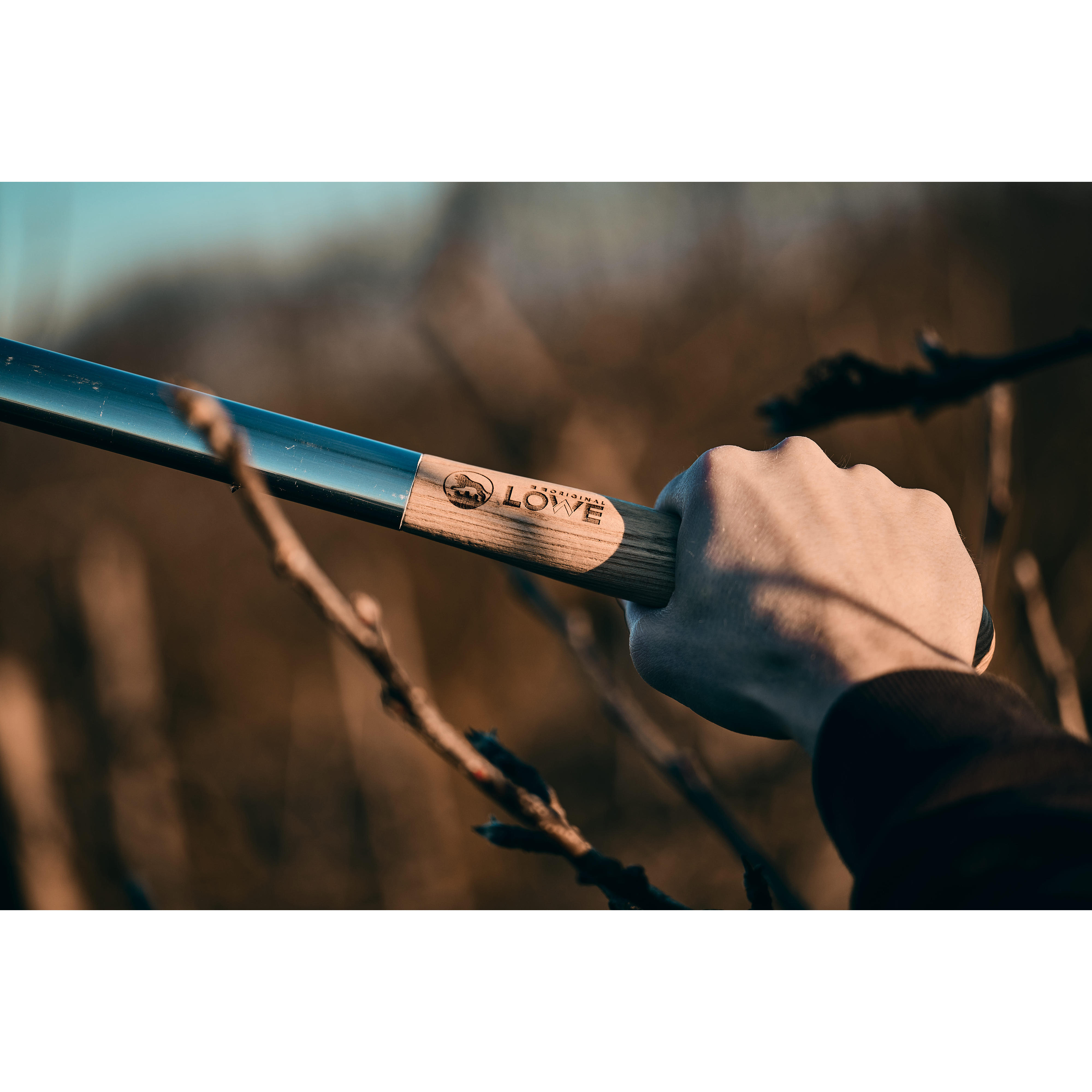 Sécateur à branchages à enclume Löwe® 22 » Natural «, lame courbée