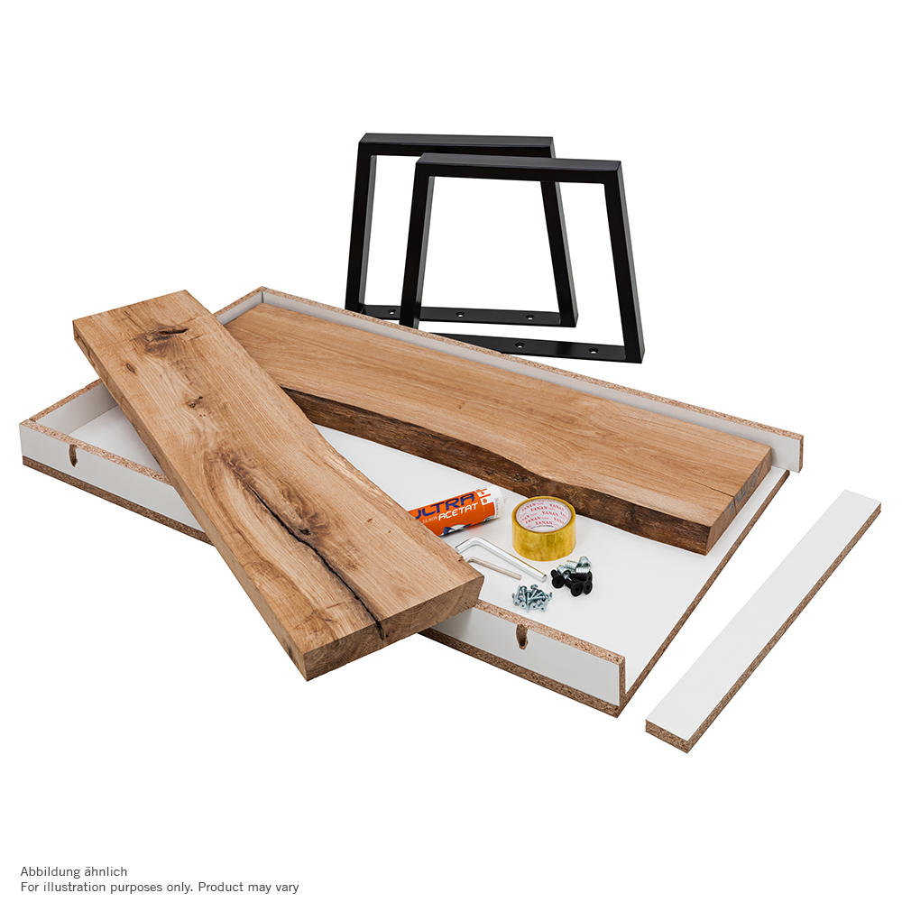 River Table Kit, Oak, without Epoxy Resin System