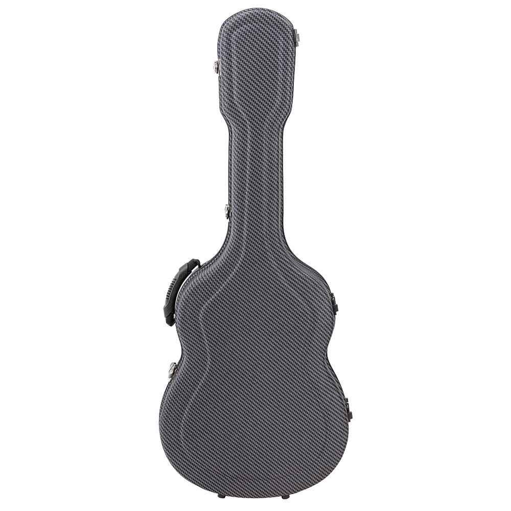 Jakob Winter® Shaped Case, Classical Guitar, Carbon Design/grey