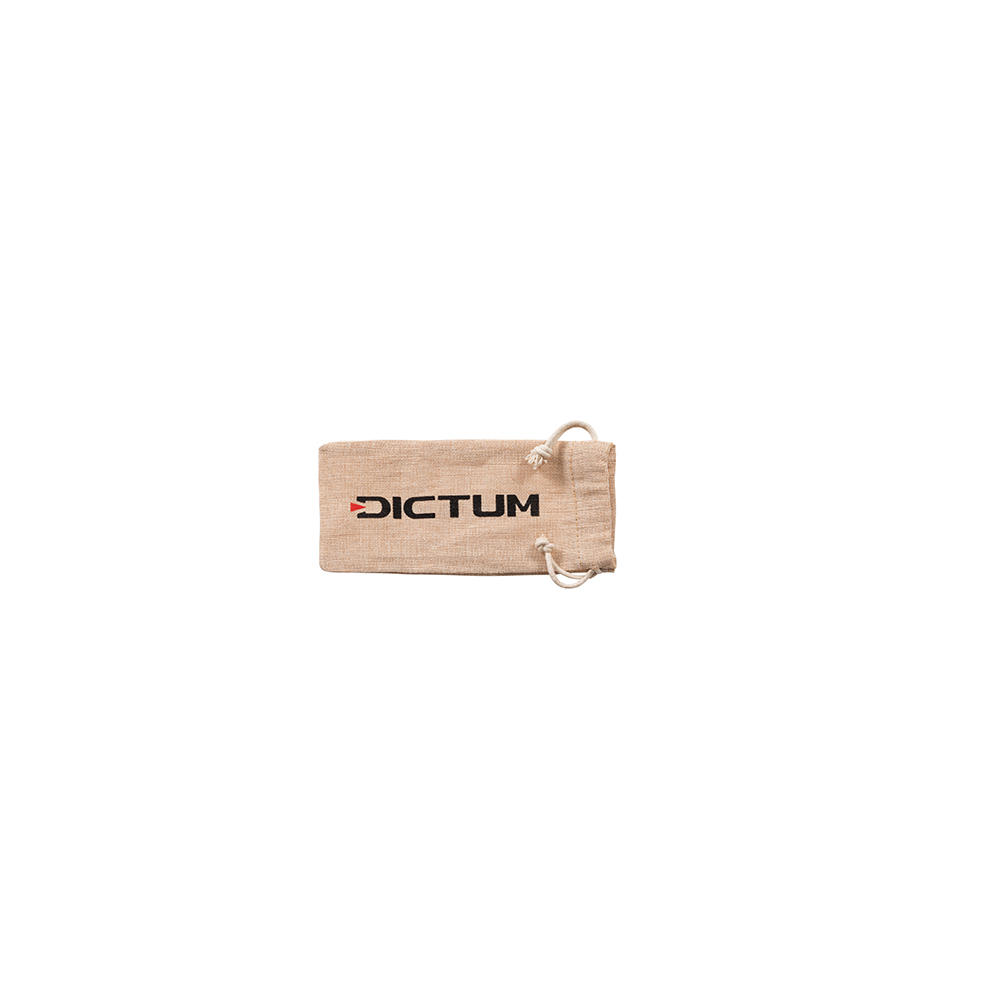 DICTUM® Hobelsäckchen mit Zugband, 200 x 90 mm