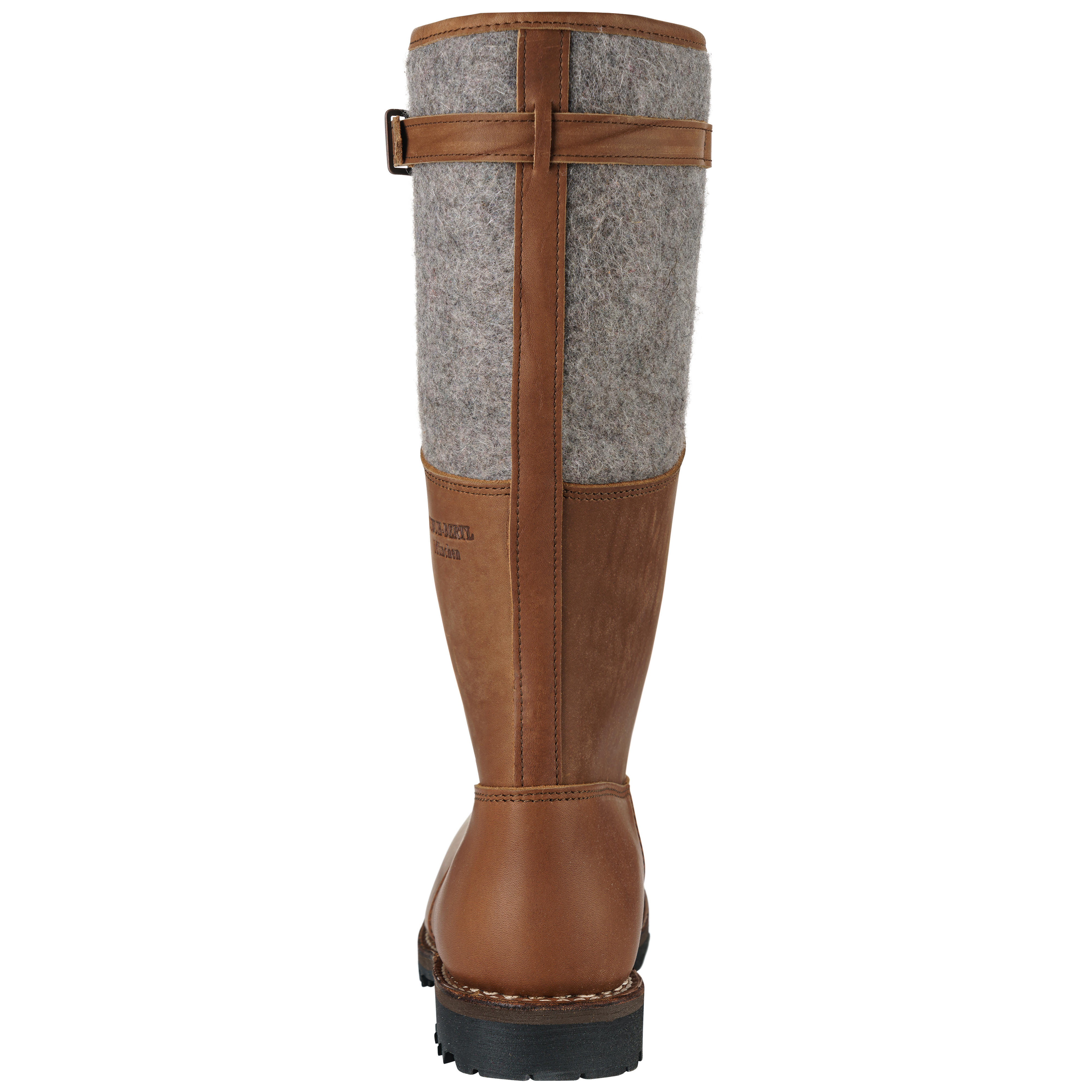 Bottes de chasse Bertl, cousu norvégien, doublure en peau d’agneau