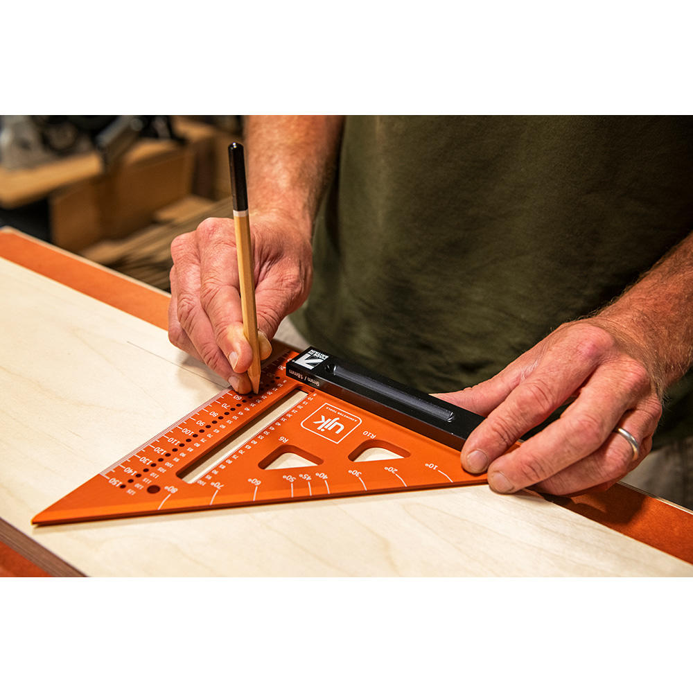 UJK Professional Woodworker's Marking Square, 150 mm