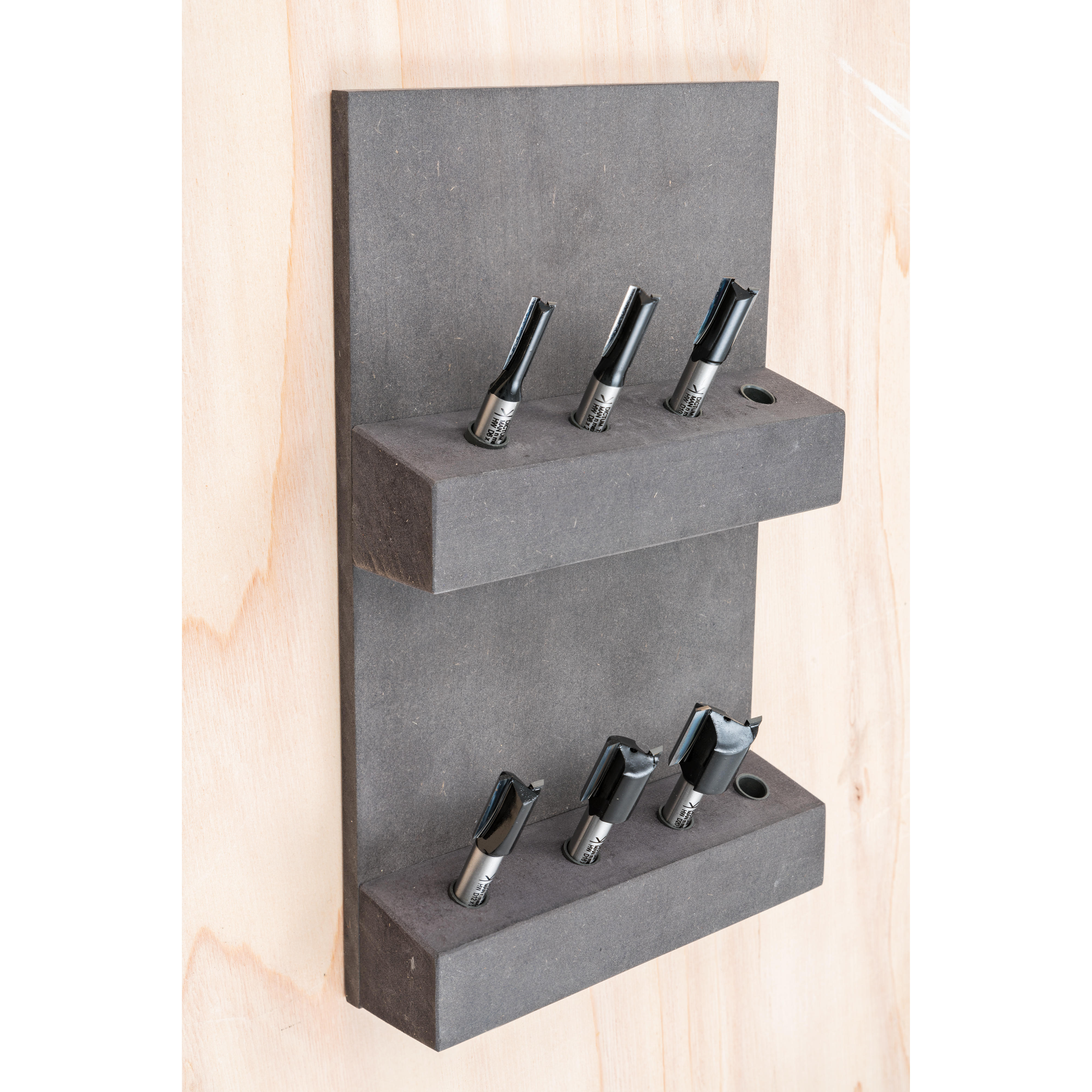 DICTUM® HW-Nutfräser-Set, 6-teilig
