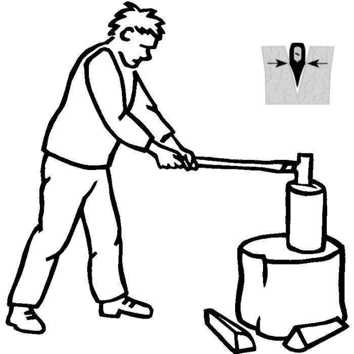 Petite hache à fendre Gränsfors®