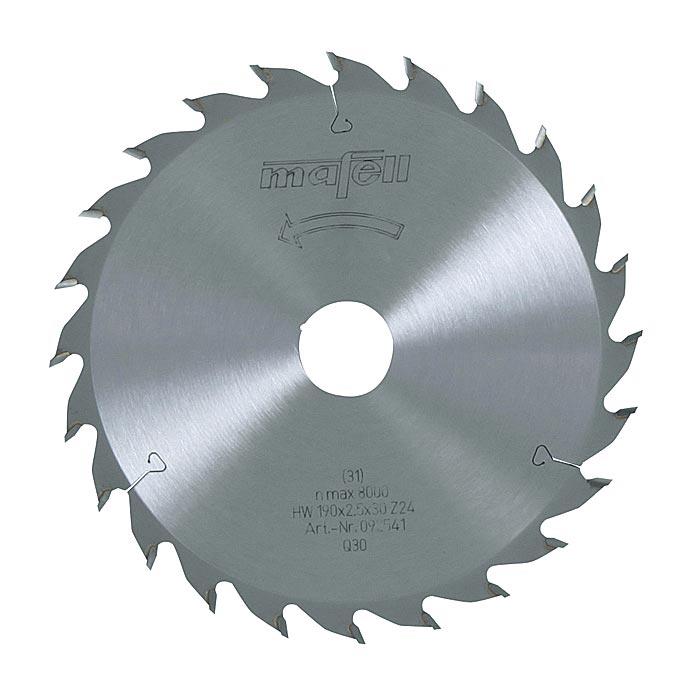 MAFELL Sägeblatt-HM, 190 x 1,8/2,5 x 30 mm, Z 24, WZ