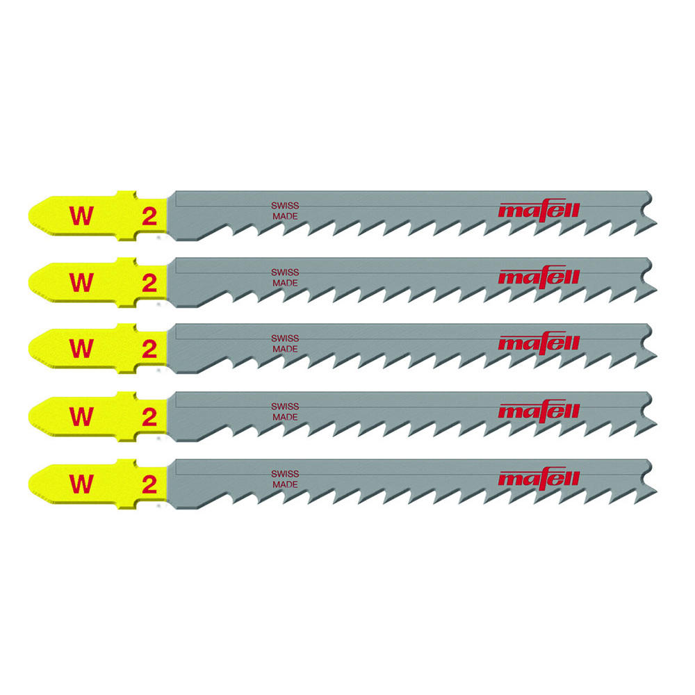 MAFELL Jig saw blade W2, Wood, 5 pieces
