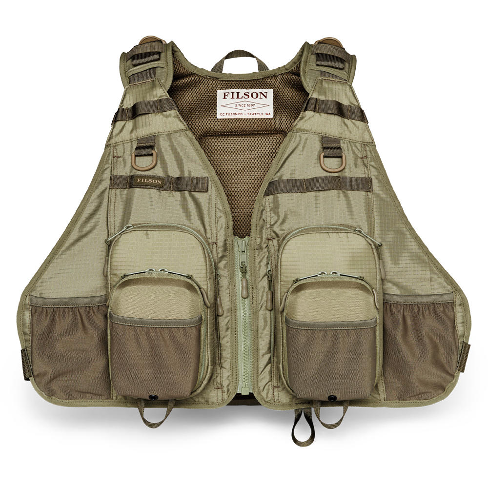 Filson Fishing Guide Vest Nylon Oxford